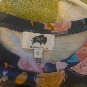 Brickyard buffulo  long sleeve dress.flower print